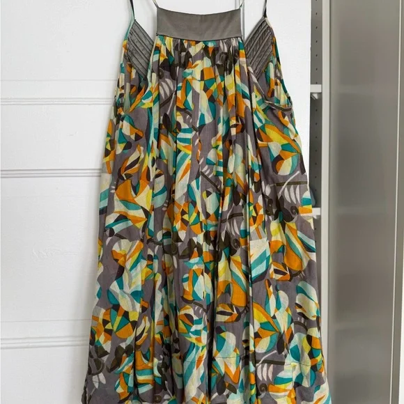 French Connection Abstract Print Flowy Top - Picture 3 of 4